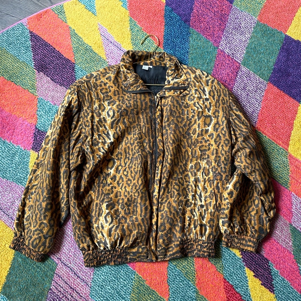 FUDA International 100% Silk Windbreaker